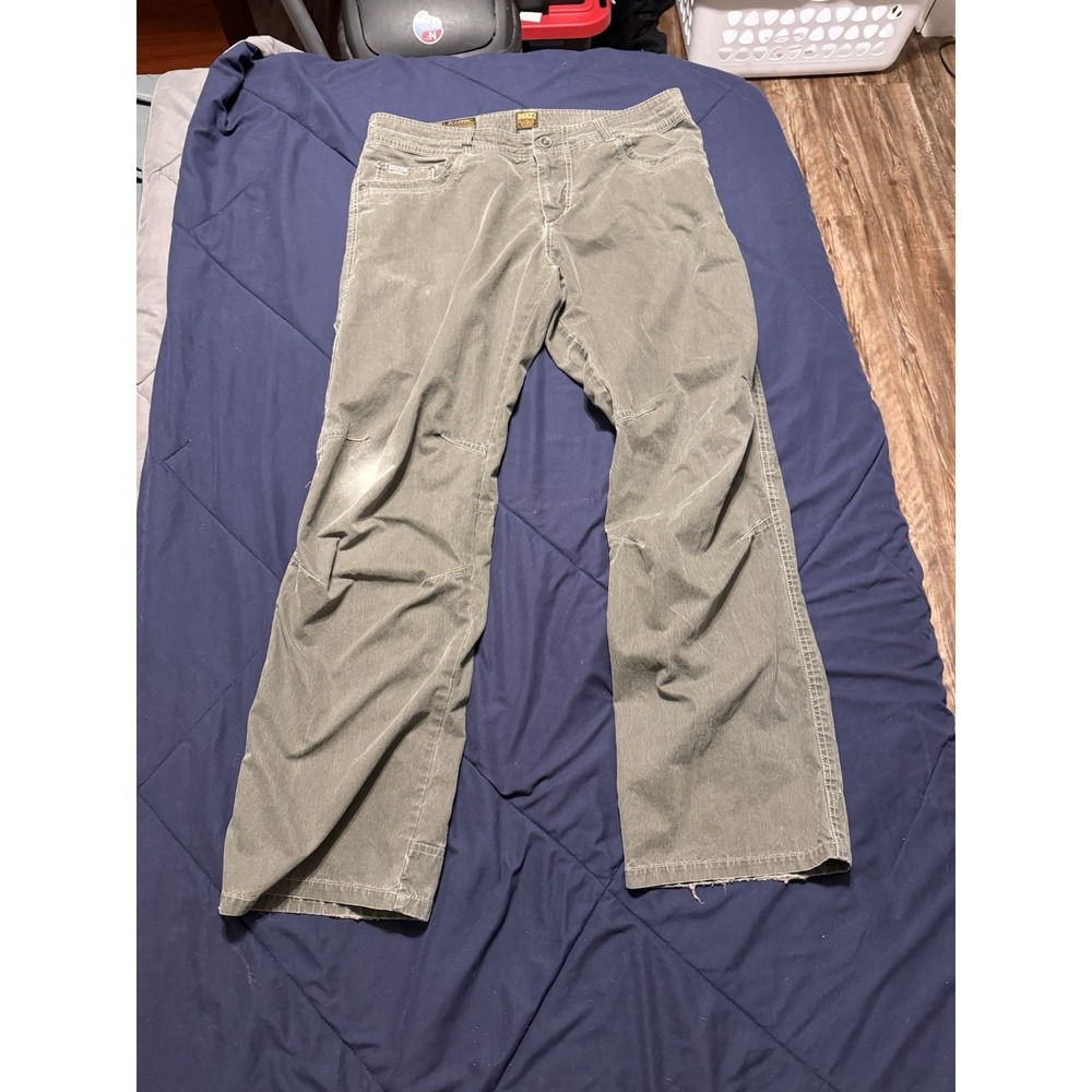 Kuhl Revolvr Pants Mens 36x32 Gray Vintage Patina Dye‎ Hiking Outdoors